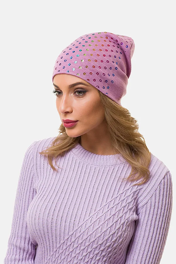 Шапка VAY, камелия - фото 1