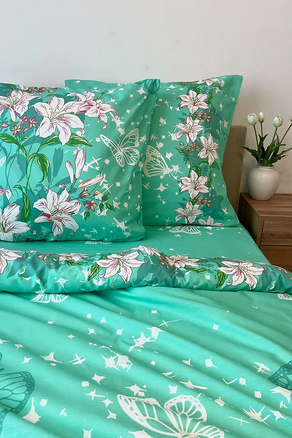 КПБ Лилии бязь НАТАЛИ, в ассортименте - фото 1