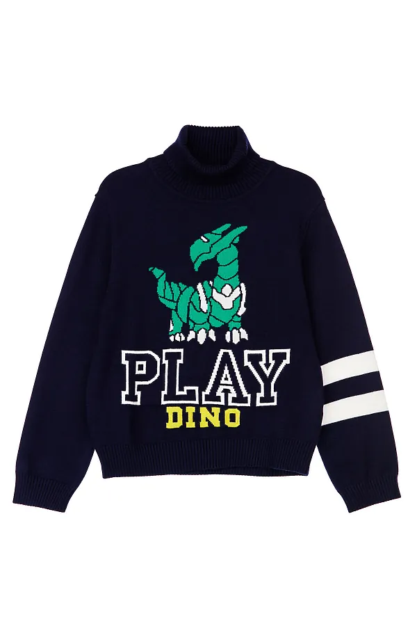 Свитер PLAYTODAY, тёмно-синий - фото 1