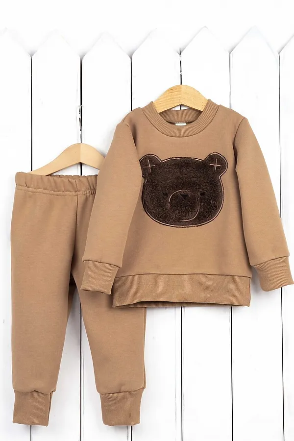 Комплект (Свитшот+Брюки) BABY BOOM, табако - фото 1