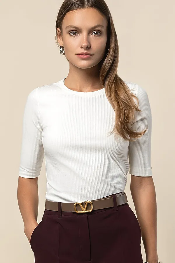 Футболка VILATTE, молочный - фото 1