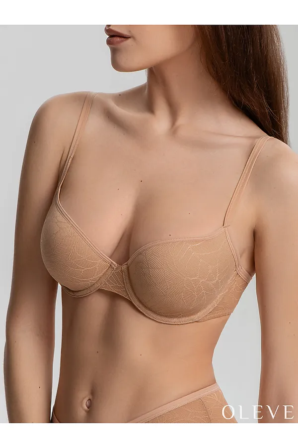 Бюстгальтер OLEVE, тёмно-бежевый - фото 1