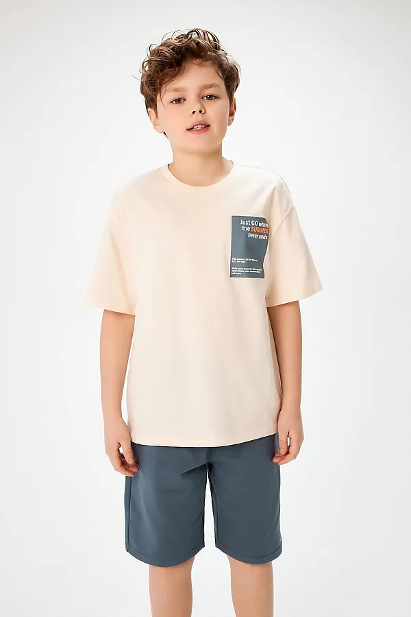 Комплект (Футболка+Шорты) ACOOLA, разноцветный - фото 1