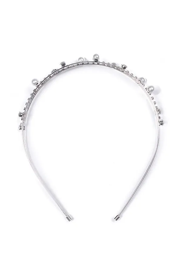 Ободок PLAYTODAY, серебряный - фото 1