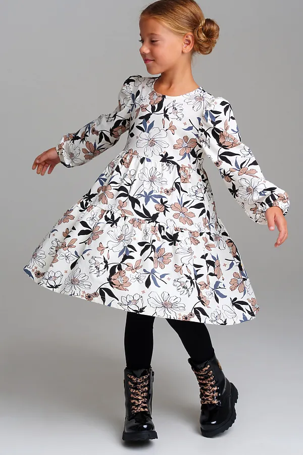 Платье PLAYTODAY, разноцветный - фото 1