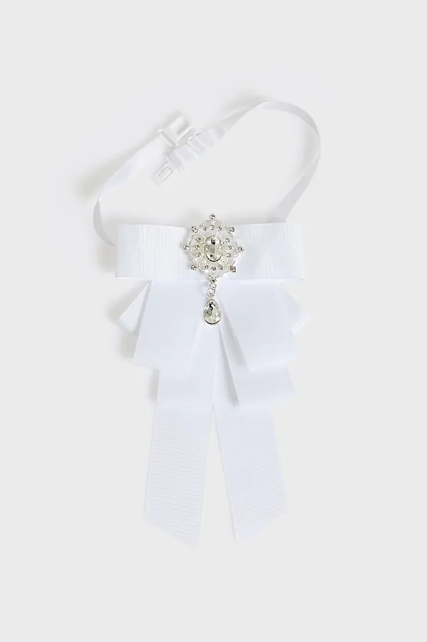 Галстук ACOOLA, белый - фото 1