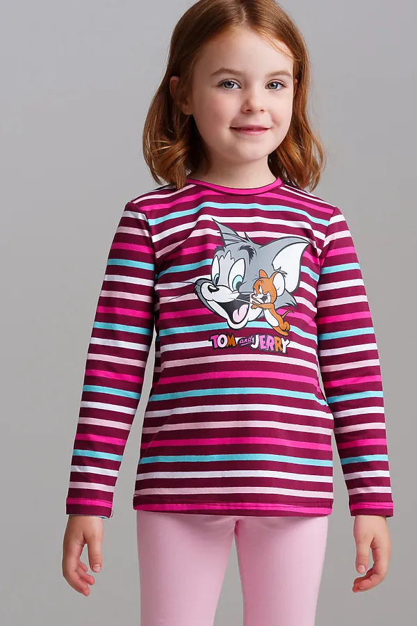 Лонгслив PLAYTODAY, разноцветный - фото 1