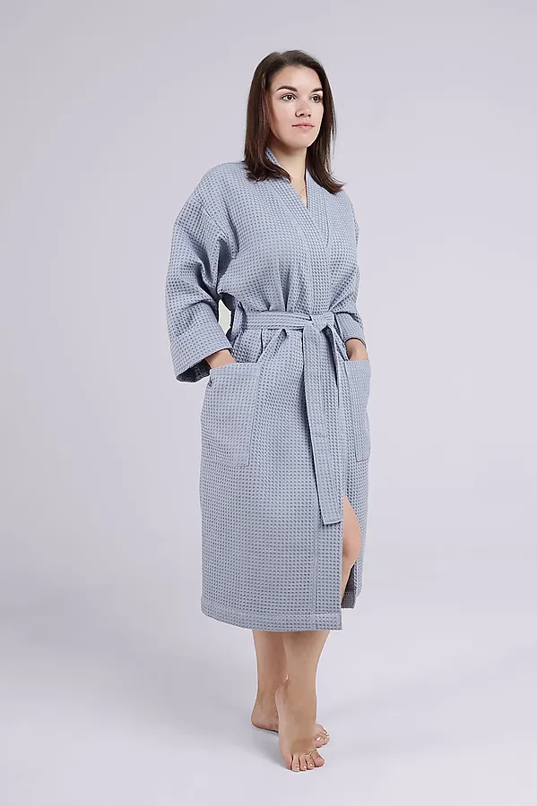 Халат  CLEVER, голубой - фото 1
