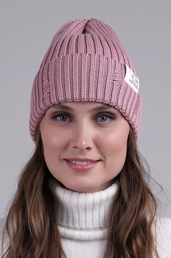 Шапка CLEVER, т.розовый - фото 1