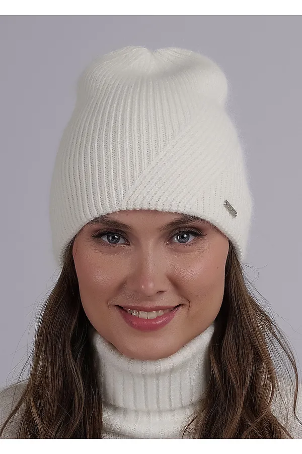 Шапка CLEVER, молочный - фото 1
