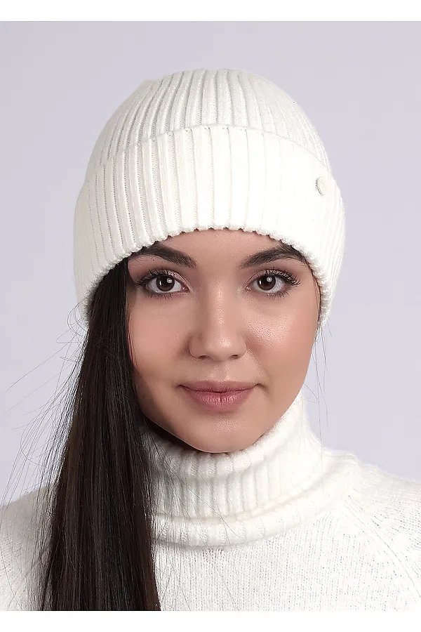Шапка  CLEVER, молочный - фото 1