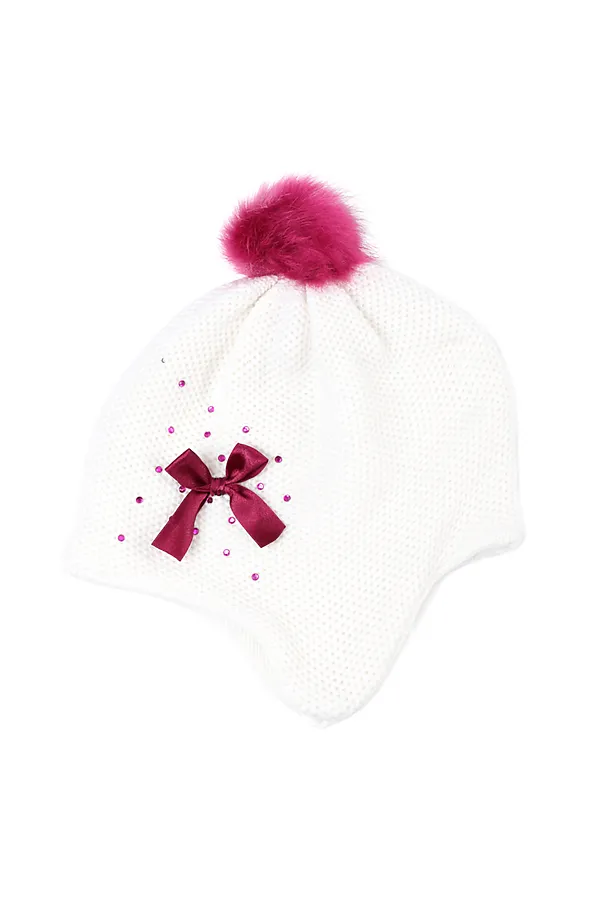 Шапка PLAYTODAY, белый - фото 1