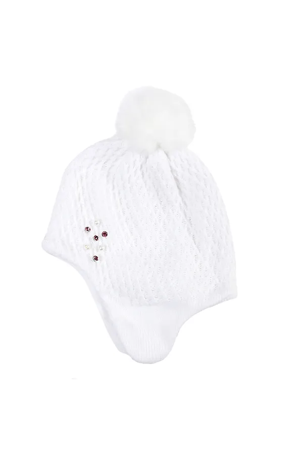 Шапка PLAYTODAY, белый - фото 1