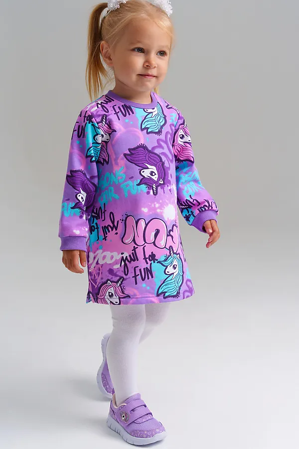 Платье PLAYTODAY, разноцветный - фото 1