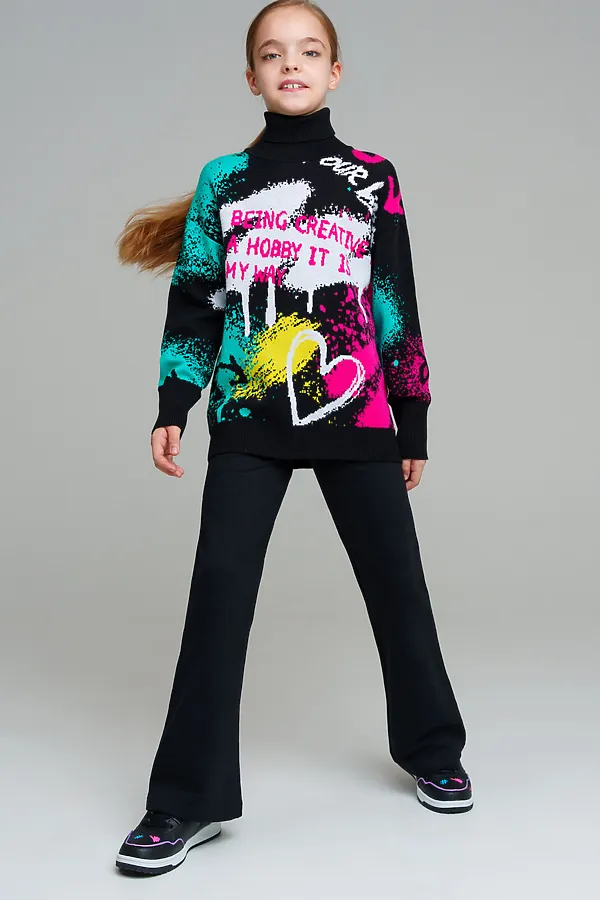 Брюки PLAYTODAY, черный - фото 1