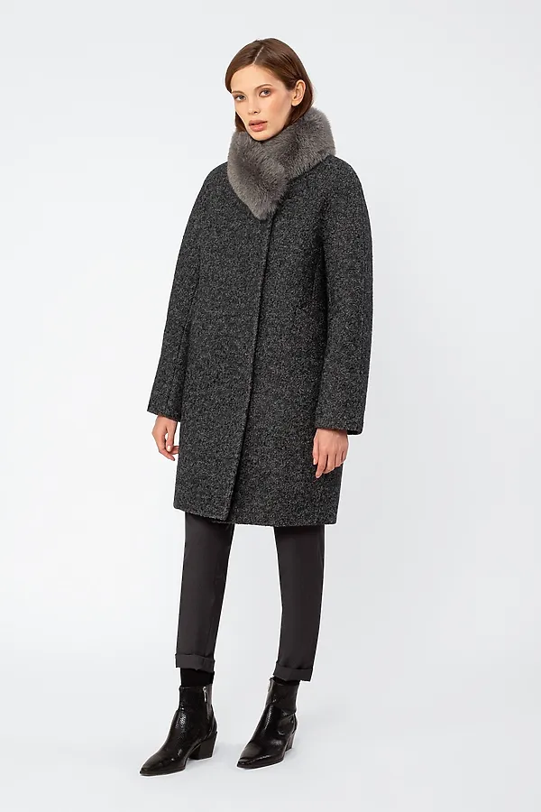 Пальто POMPA, темно-серый - фото 1