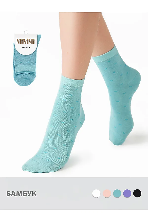 Носки MINIMI, turchese (голубой) - фото 1