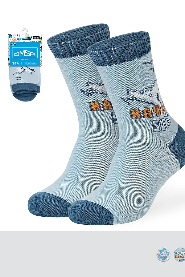 Носки OMSA, blu сhiaro (голубой) - фото 1