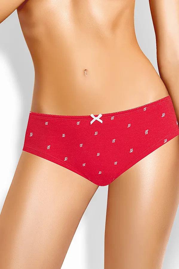 Трусы CLEVER, красный/молочный - фото 1