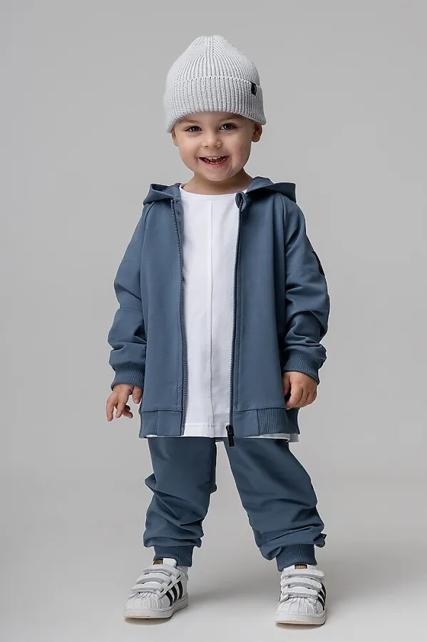 Костюм (Толстовка+Брюки) BODO, индиго - фото 1