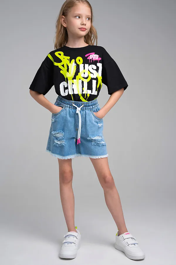 Шорты PLAYTODAY, голубой - фото 1