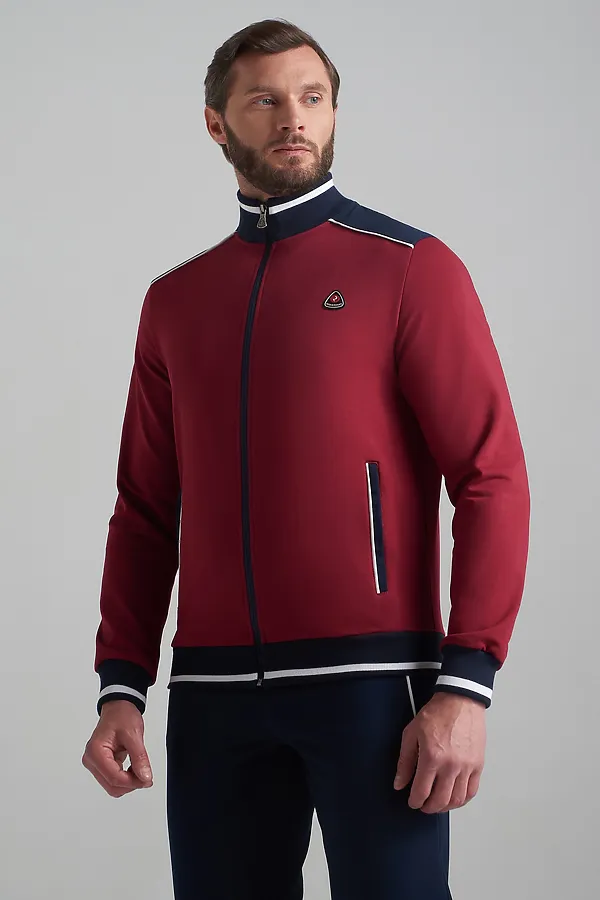Костюм (Толстовка+Брюки) ADDIC-SPORT, бордовый - фото 1