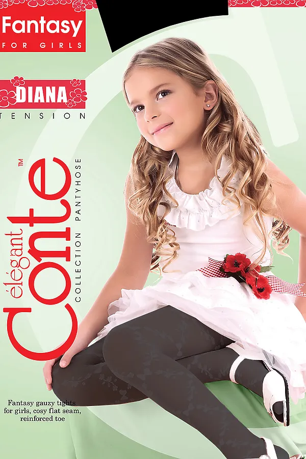 Колготки CONTE ELEGANT, черный - фото 1