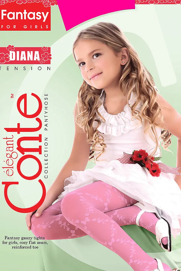 Колготки CONTE ELEGANT, розовый - фото 1