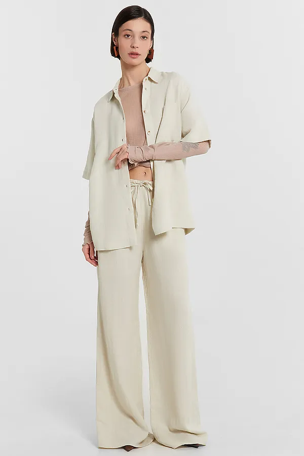 Комплект (Рубашка+Брюки) MARK FORMELLE, молочный - фото 1