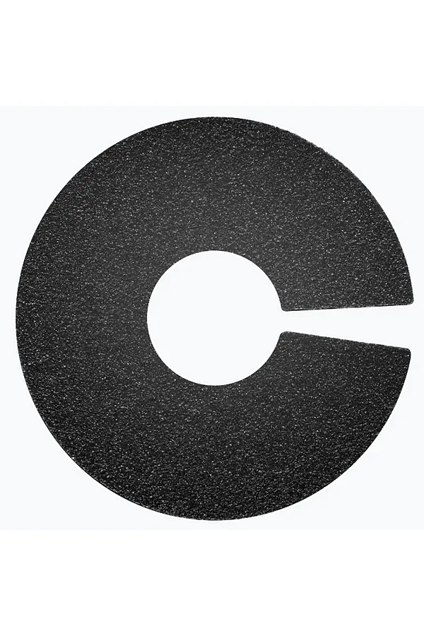 Staleks Набор сменных файлов-колец для педикюрного диска / Pododisk S, 80 грит KRISTALLER, серый - фото 1