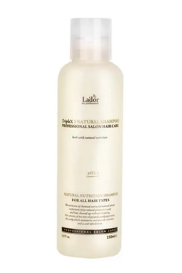 Lador Шампунь для волос с нейтральным pH балансом / Triplex Natural Shampoo, 150 мл KRISTALLER, бежевый - фото 1