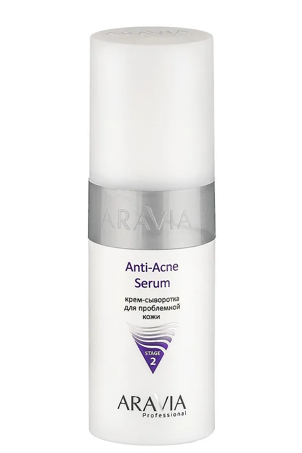 Aravia Крем-сыворотка для проблемной кожи / Anti-Acne Serum 150 мл KRISTALLER, белый - фото 1