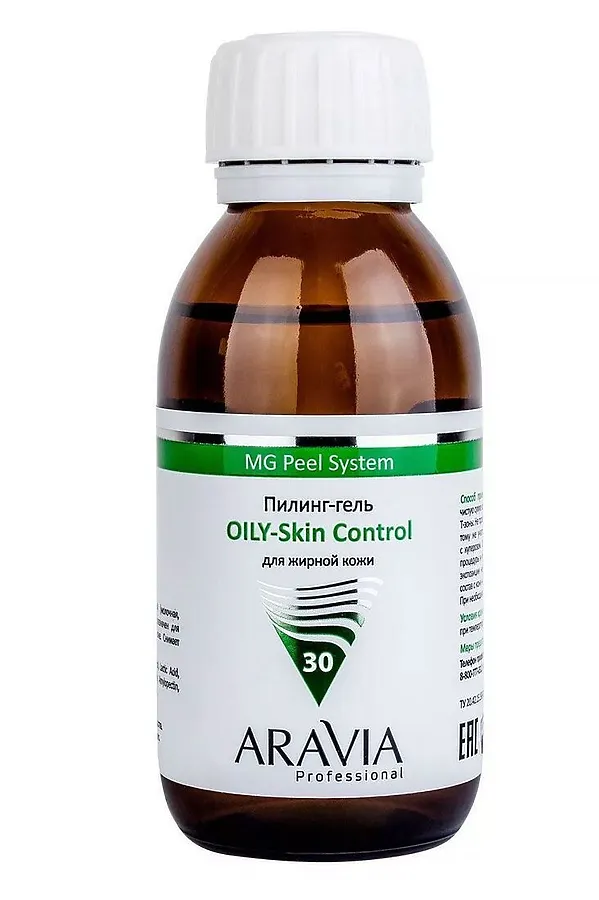Aravia Пилинг-гель для жирной кожи лица / Aravia Oily-Skin Control, 100 мл KRISTALLER, бесцветный - фото 1