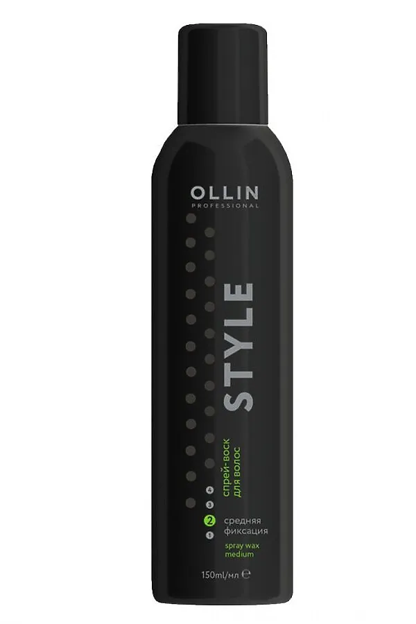 Ollin Спрей-воск для волос средней фиксации / Style, 150 мл KRISTALLER, бесцветный - фото 1