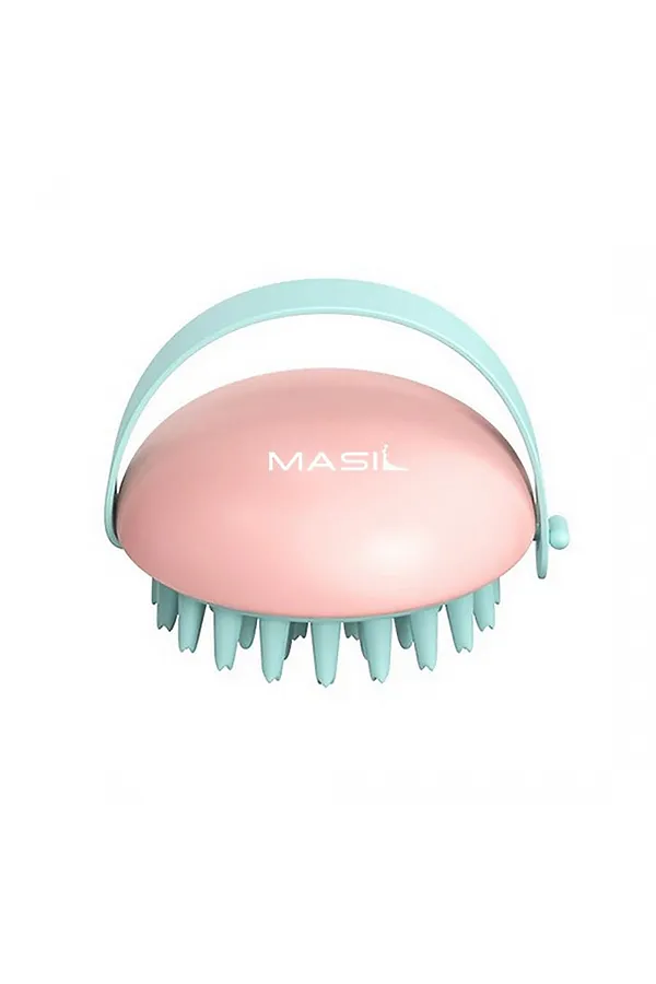 Masil Массажная щётка для головы / Head Cleaning Massage Brush, розовый KRISTALLER, розовый - фото 1