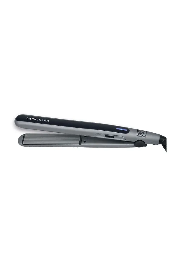 Dewal Beauty Щипцы-гофре для волос / Dark Charm HI2060W, 30 Вт, серый KRISTALLER, серый - фото 1