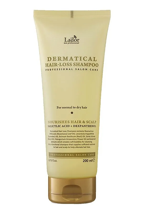 Lador Шампунь против выпадения волос / Dermatical Hair Loss Shampoo, 200 мл KRISTALLER, бесцветный - фото 1