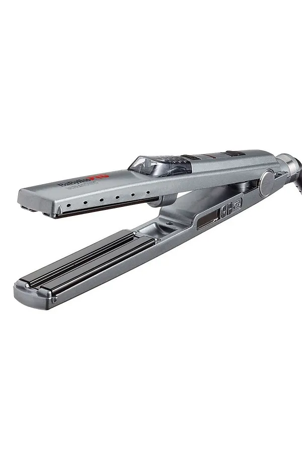 BaByliss Профессиональный паровой выпрямитель для волос / UltraSonic Styler BAB2191SEPE, серый металлик, 28 мм KRISTALLER, серый металлик - фото 1