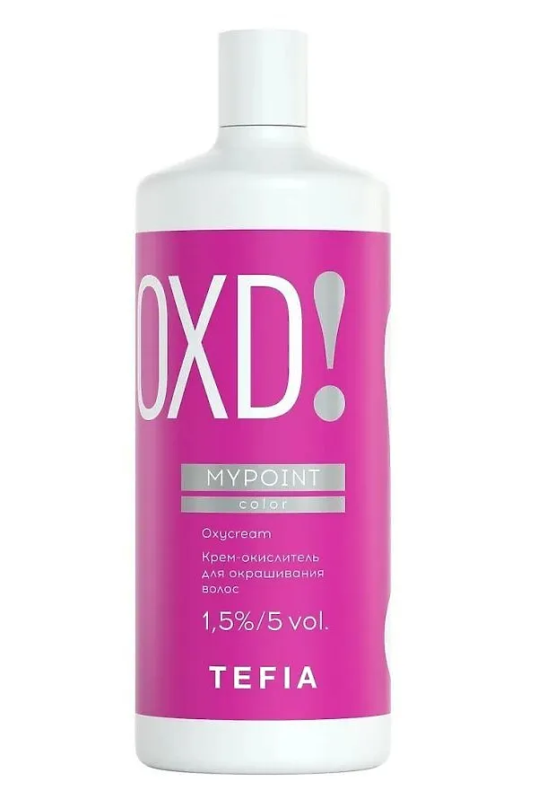TEFIA Mypoint Крем-окислитель для обесцвечивания волос / Color Oxycream 1,5%, 900 мл KRISTALLER, белый - фото 1