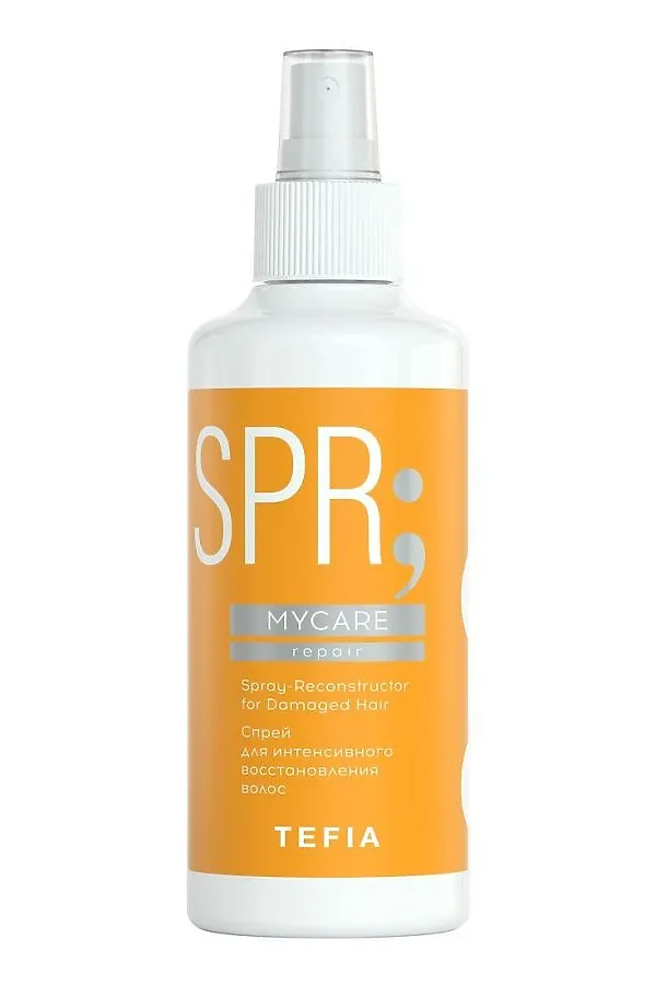 TEFIA Mycare Спрей для интенсивного восстановления волос / Spray-Reconstructor for Damaged Hair, 250 мл KRISTALLER, белый - фото 1
