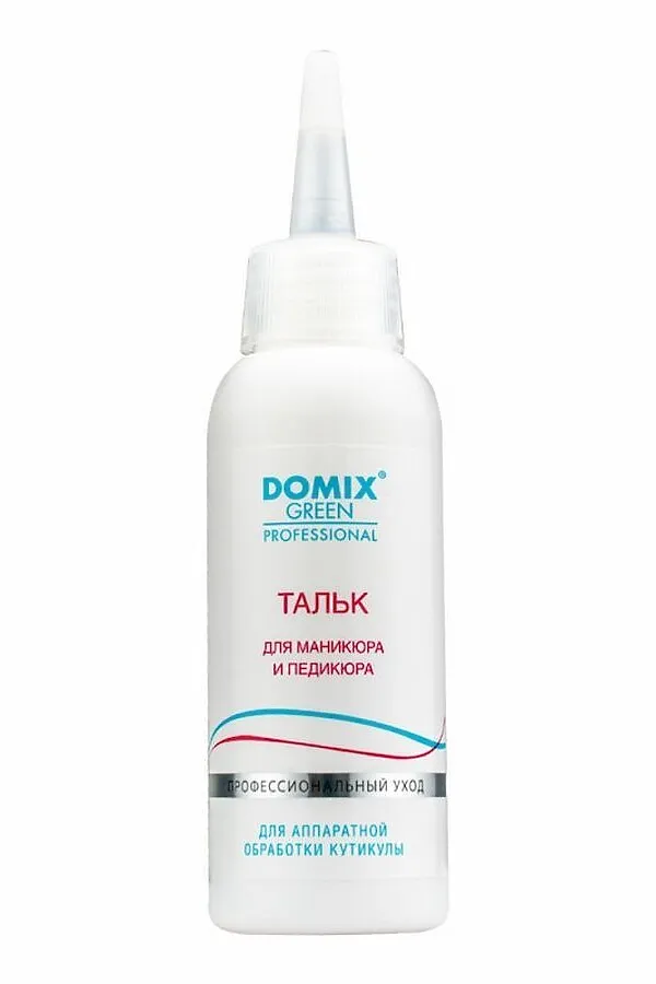 Domix Green Professional Тальк для маникюра и педикюра, 45 г KRISTALLER, белый - фото 1