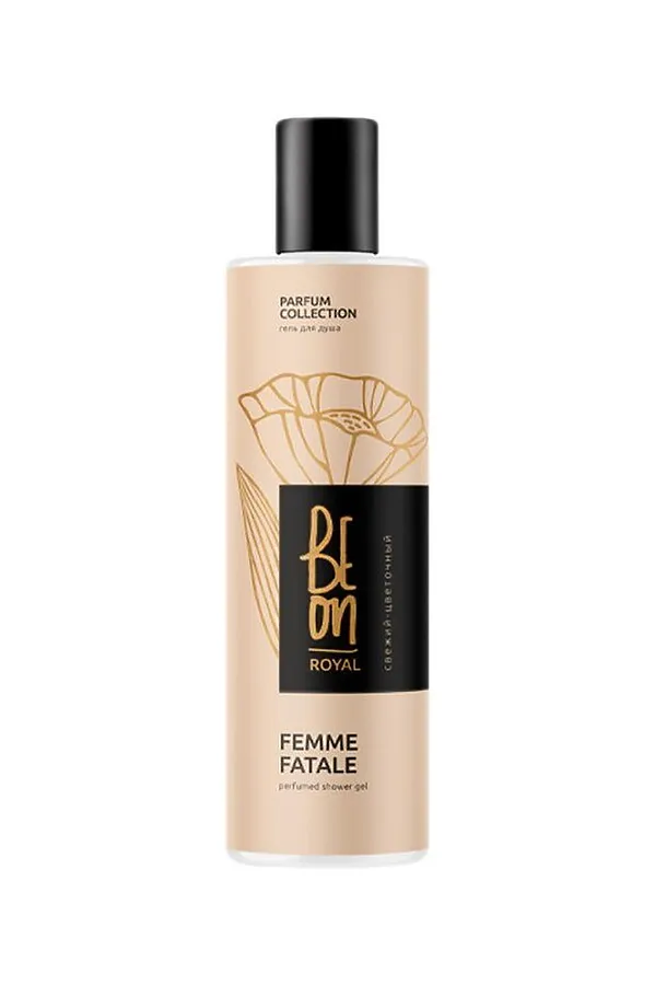 BeOn Парфюмированный гель для душа / Royal «Femme Fatale», 260 мл KRISTALLER, femme fatale - фото 1