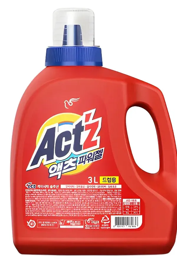 PIGEON Концентрированный гель для стирки белья / Act’z Power Gel, 3000 мл KRISTALLER, красный - фото 1