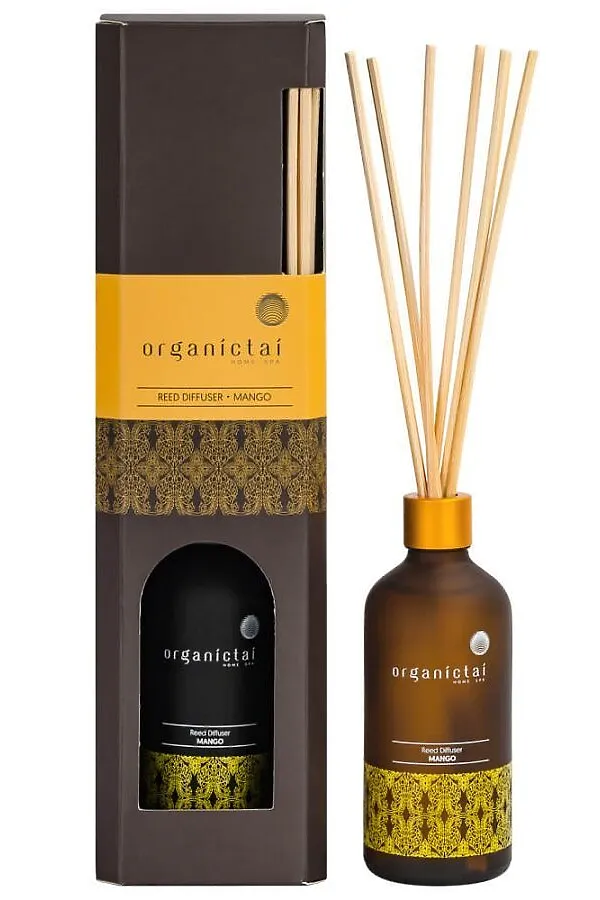 OrganicTai Ароматический диффузор «Манго», 100 мл KRISTALLER, манго - фото 1