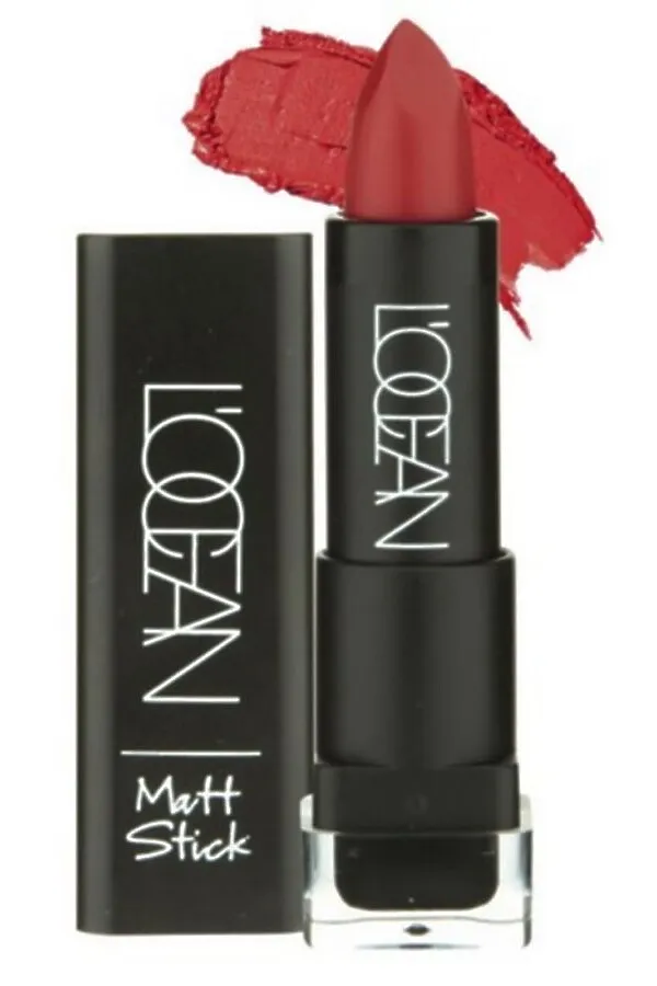 L’ocean Матовая помада для губ / Matte Stick #04 Red moon, 3,3 г KRISTALLER, 04 red moon - фото 1