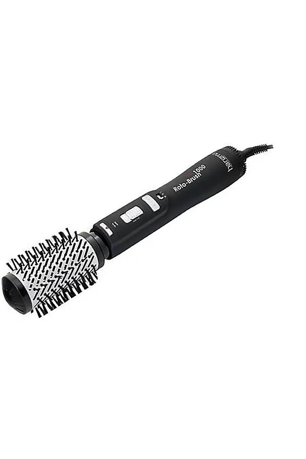 Harizma Фен с вращающейся щеткой для волос / Roto-Brush 1000 Ionic h10212, 1000 Вт KRISTALLER, черный - фото 1