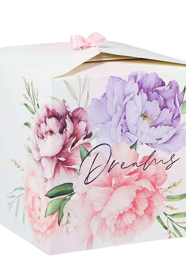 Коробка подарочная складная «Dreams», 18 х 18 х 18 см KRISTALLER, белый - фото 1