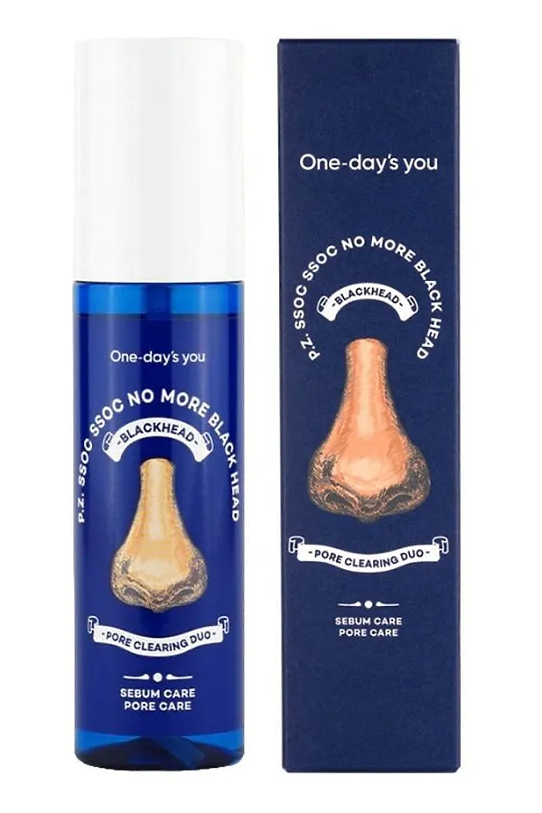 One-day's you Сыворотка от черных точек и угрей / P.Z Ssoc Ssoc No More Blackhead, 100 мл KRISTALLER, синий - фото 1
