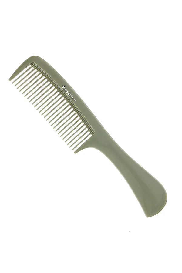 Dewal Расчёска рабочая для начеса с ручкой / Эконом OLIVE CO-6810OLIVE, 20,5 см KRISTALLER, оливковый - фото 1