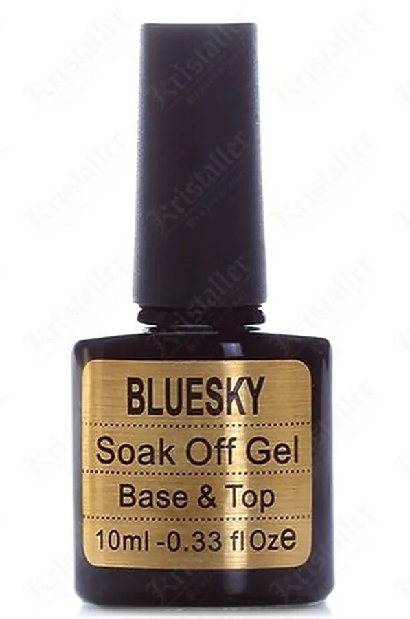 Bluesky База и топ два в одном BASE & TOP, 10 мл KRISTALLER, прозрачный - фото 1